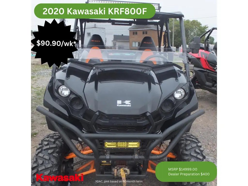 Used 2020 Kawasaki KRF800FLF in Bathurst - Kerr's Chain Saw Ltd