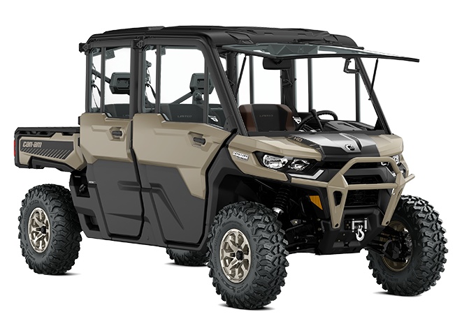 2024 Can-Am Defender MAX Limited HD10 Desert Tan & Timeless Black
