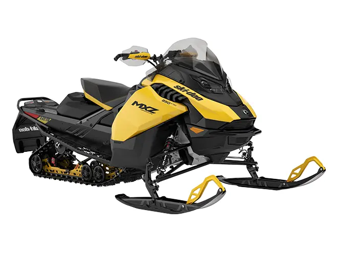 2024 Ski-Doo MXZ Adrenaline Rotax 850 E-TEC 137 RipSaw 1.25 Yellow 