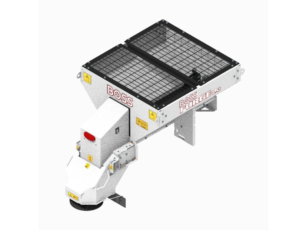 2024 Boss Snowplow V-box Spreader Stainless 1 Veges Cube B-vbs19500 alt