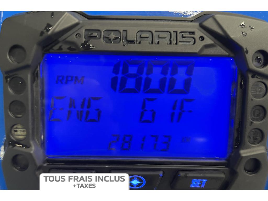 2018 Polaris 800 PRO RMK 163 x 2.6 - Garantie 1 an. Frais inclus+Taxes