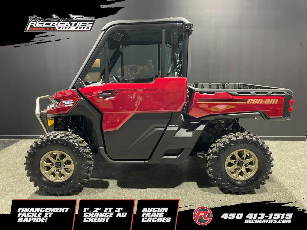 Used 2024 CanAm DEFENDER HD10 LIMITED CAB in SaintEustache
