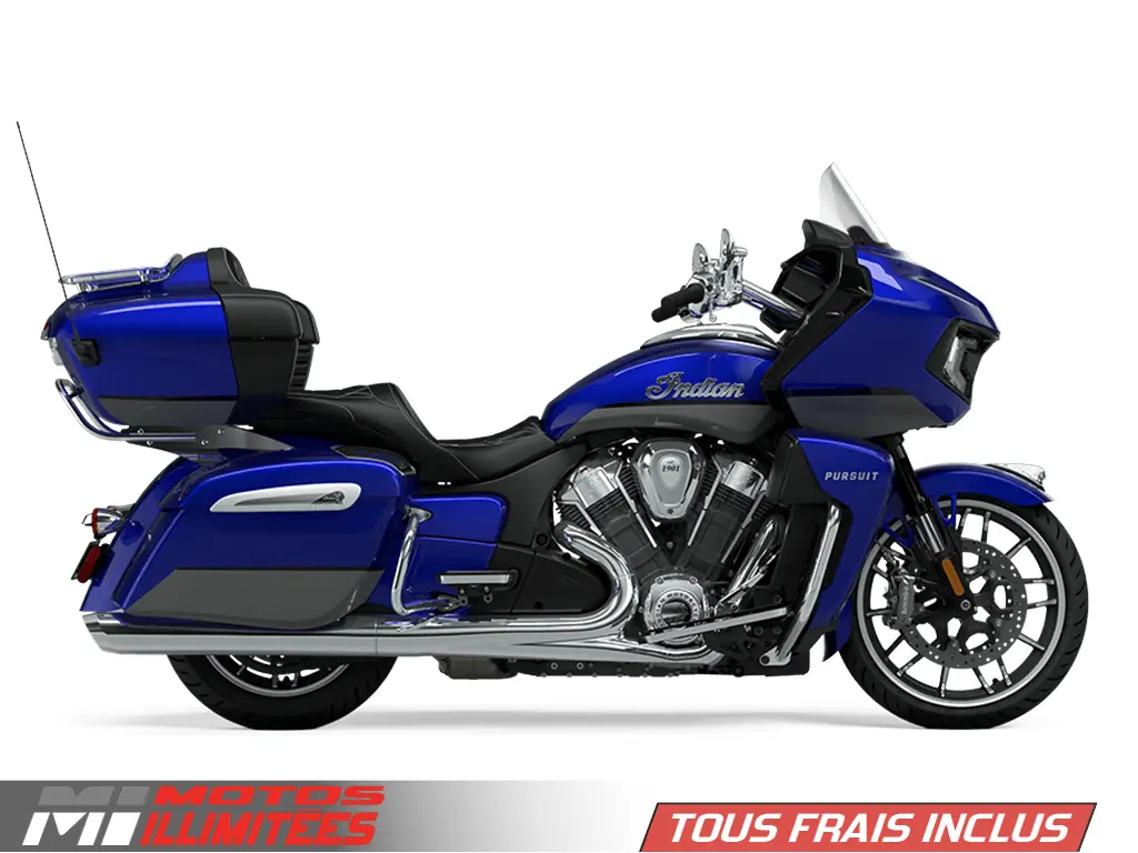 2024 Indian Motorcycles Pursuit Limited With Powerband Audio Package Frais inclus+Taxes