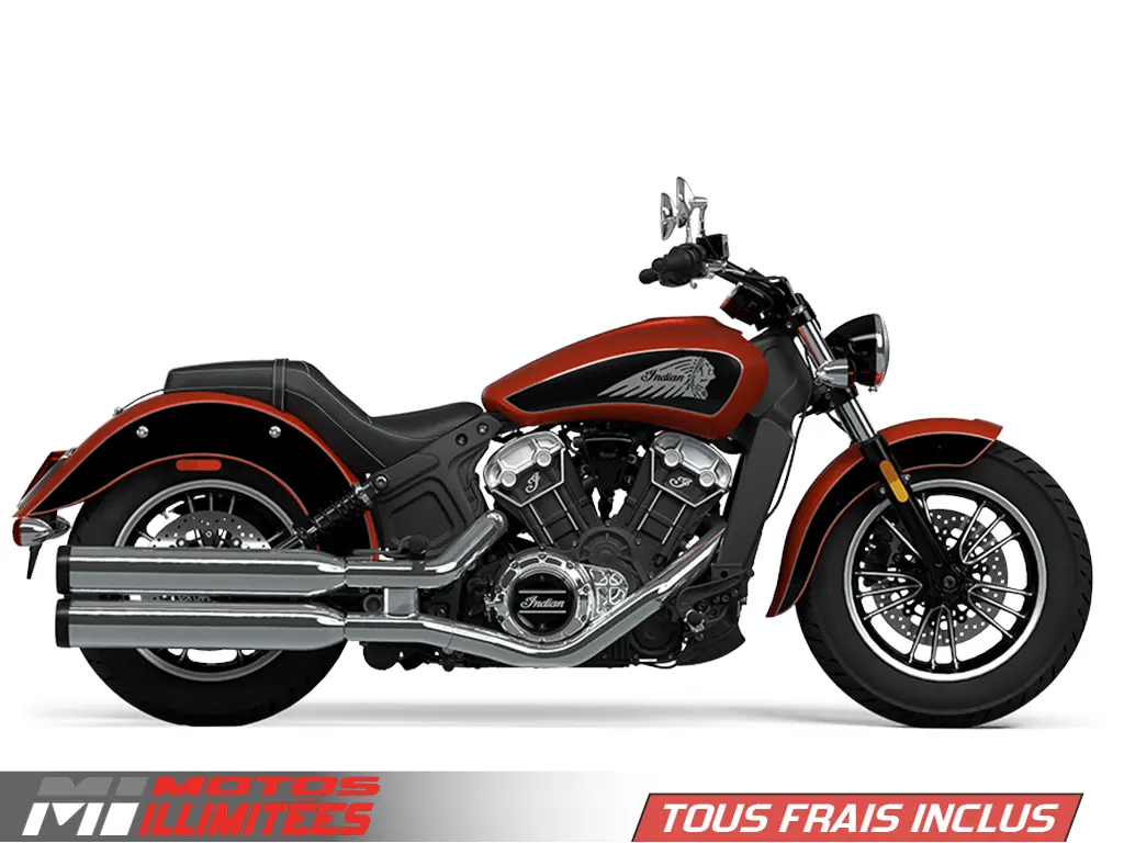 2024 Indian Motorcycles Scout Icon ABS Frais inclus+Taxes