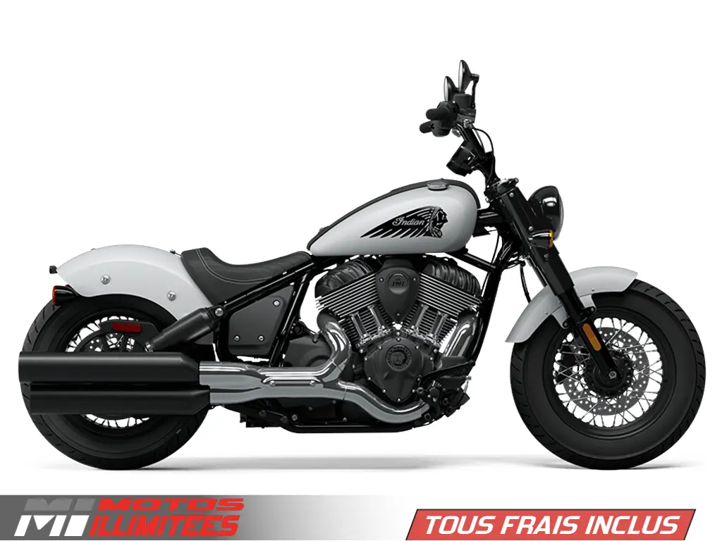 2024 Indian Motorcycles Chief Bobber ABS Frais inclus+Taxes