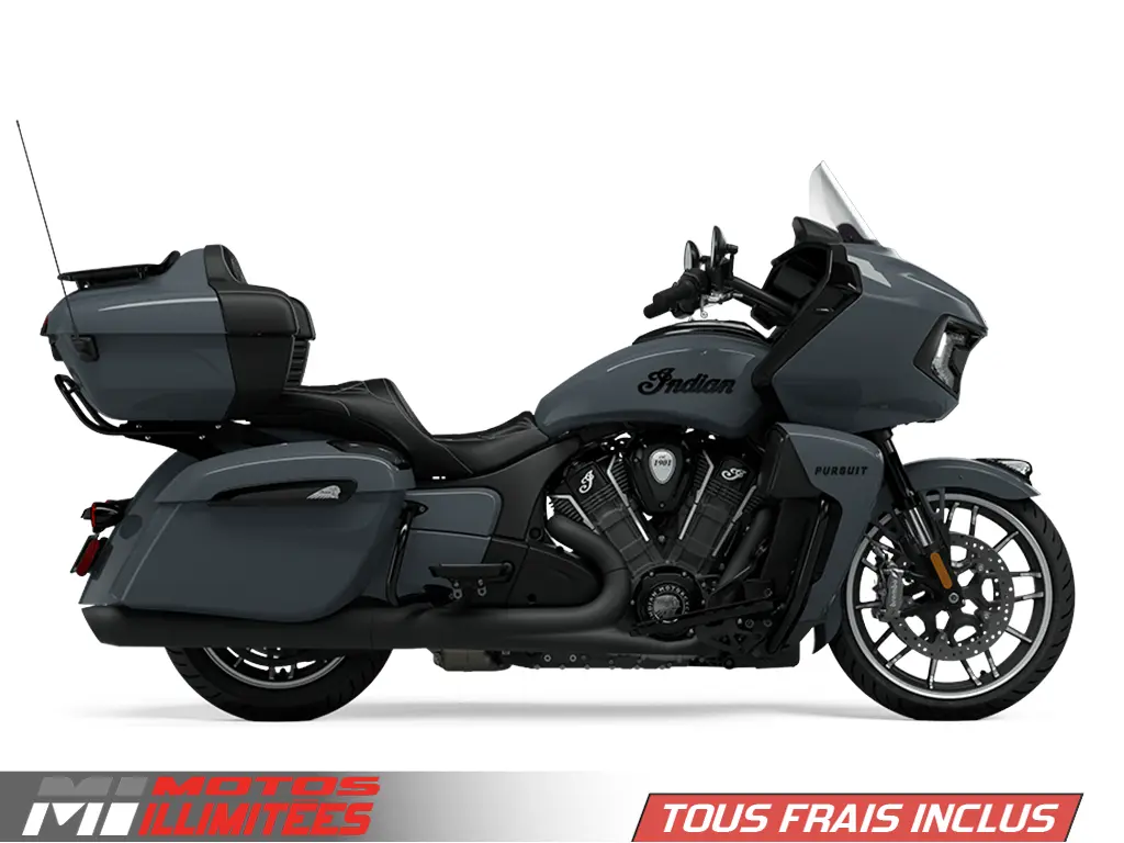 2024 Indian Motorcycles Pursuit Dark Horse With Powerband Audio Package Frais inclus+Taxes