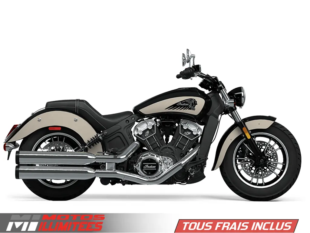 2024 Indian Motorcycles Scout Icon ABS Frais inclus+Taxes