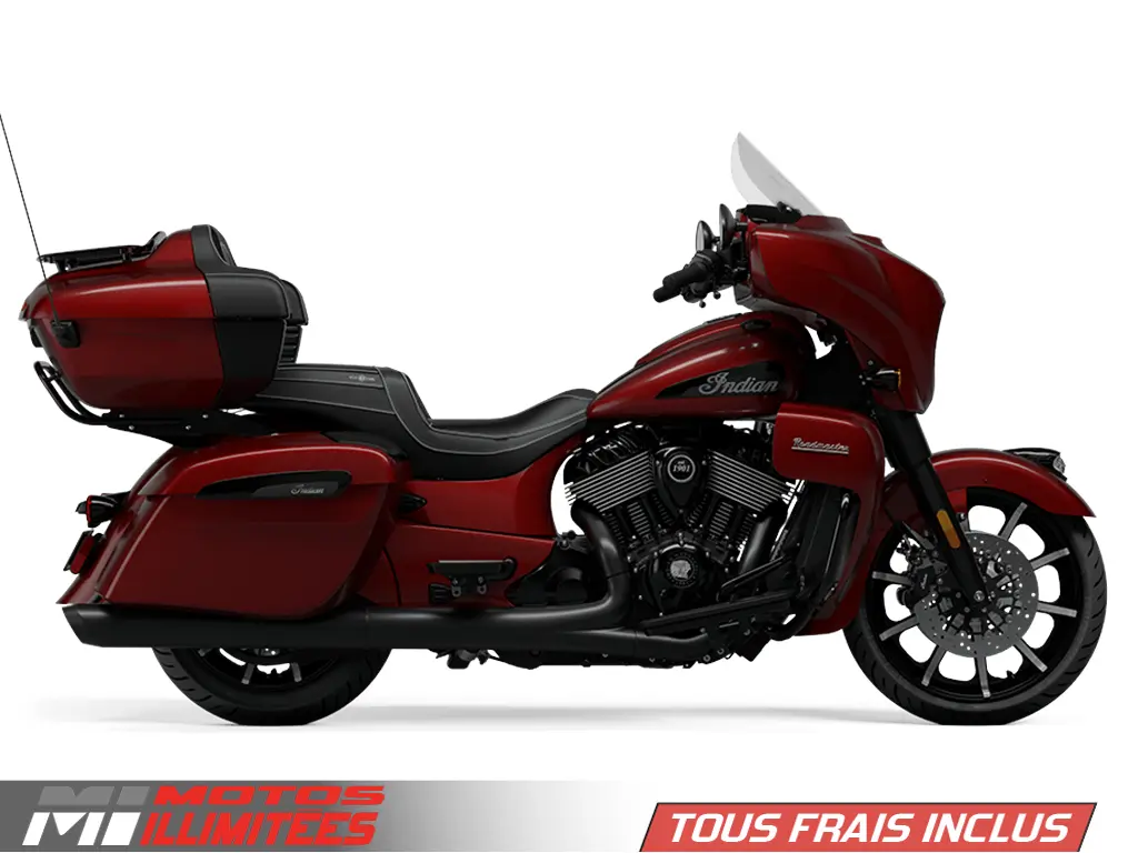 2024 Indian Motorcycles Roadmaster Dark Horse With Powerband Audio Package Frais inclus+Taxes