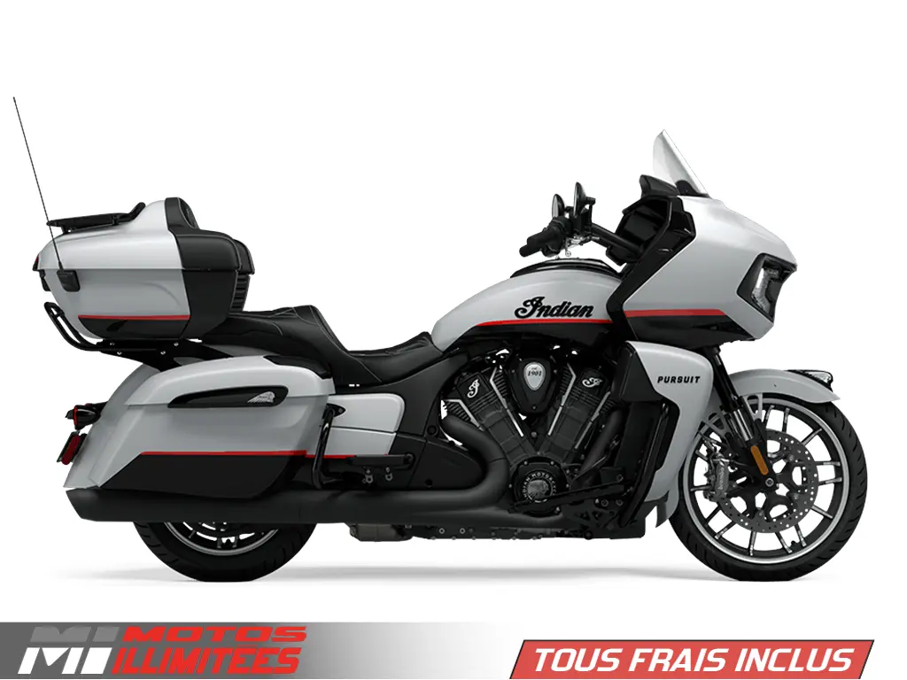 2024 Indian Motorcycles Pursuit Dark Horse Icon With Powerband Audio Package Frais inclus+Taxes