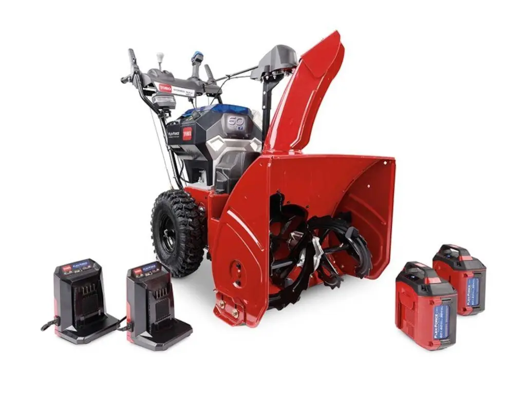 2024 Toro 24" 60v with two 6.0ah batteries