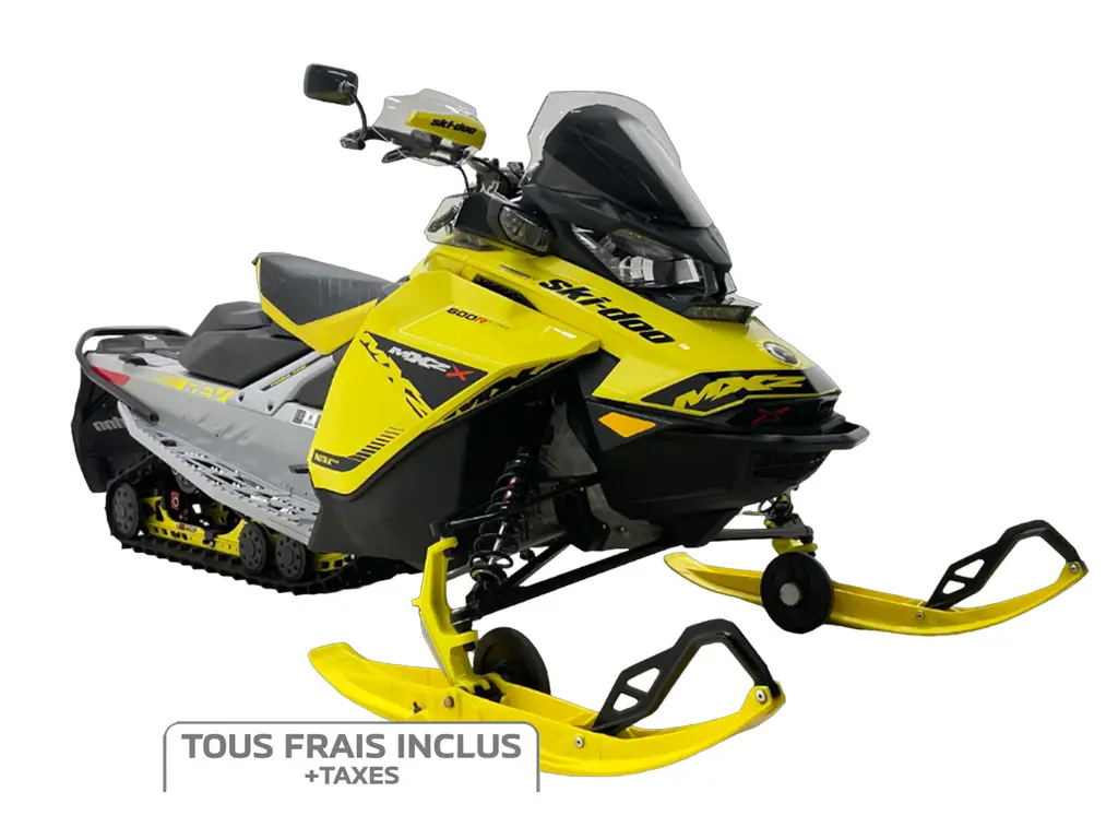 2019 Ski-Doo MXZ 600 X-RS E-TEC REV-XS ES/R - Moteur neuf. Frais inclus+Taxes
