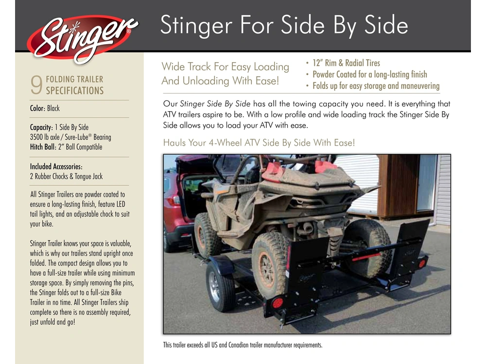 Stinger Side By Side Trailer 2022 alt