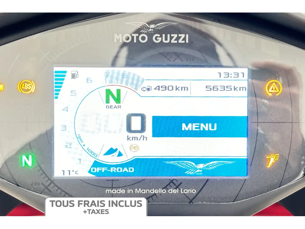 2020 Moto Guzzi V85 TT Adventure - Frais inclus+Taxes