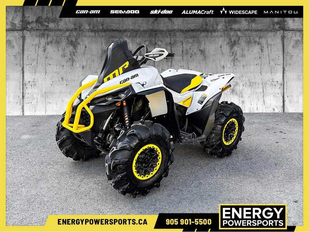 2023 Can-Am Renegade X MR 650 Catalyst Gray/Neo Yellow