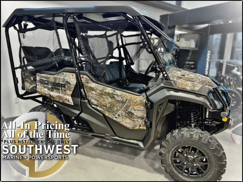2024 Honda Pioneer 1000-5P Forest Edition with Windshield & Roof