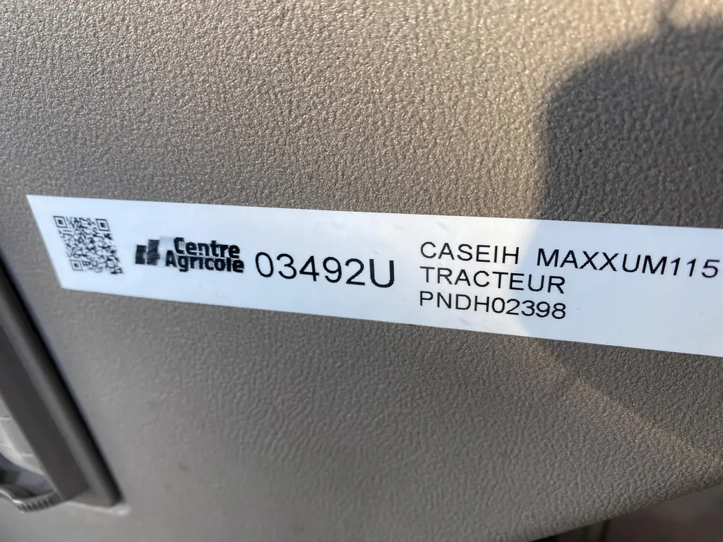 Case IH Maxxum 115 A8 2022
