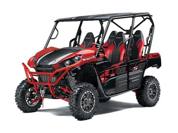 2024 Kawasaki Teryx4 S Special Edition RD1 Candy Persimmon Red 