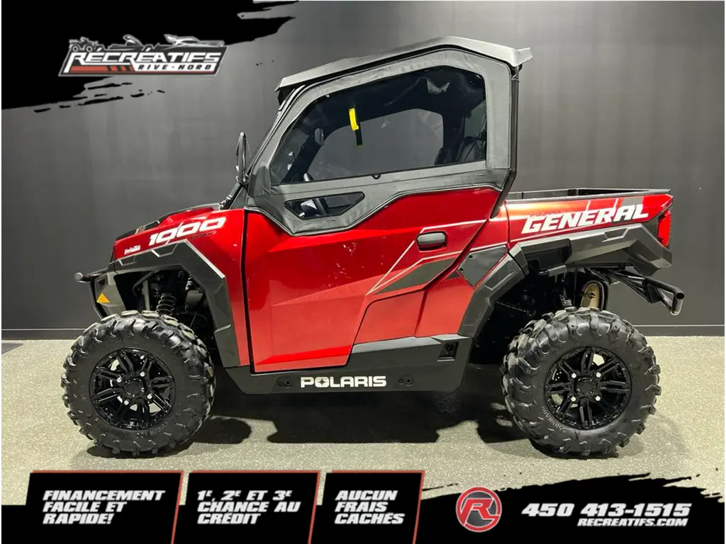 2020 Polaris GENERAL 1000 DELUXE EPS **CABINE CHAUFFÉE!!**