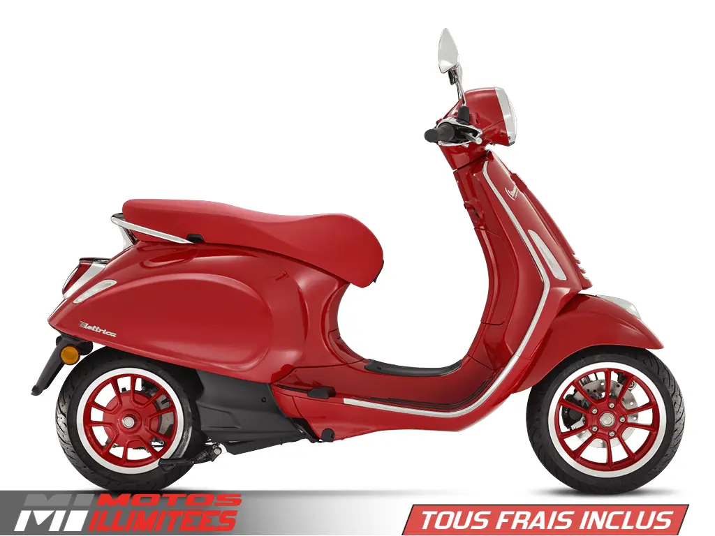 2024 Vespa Elettrica Red Frais inclus+Taxes