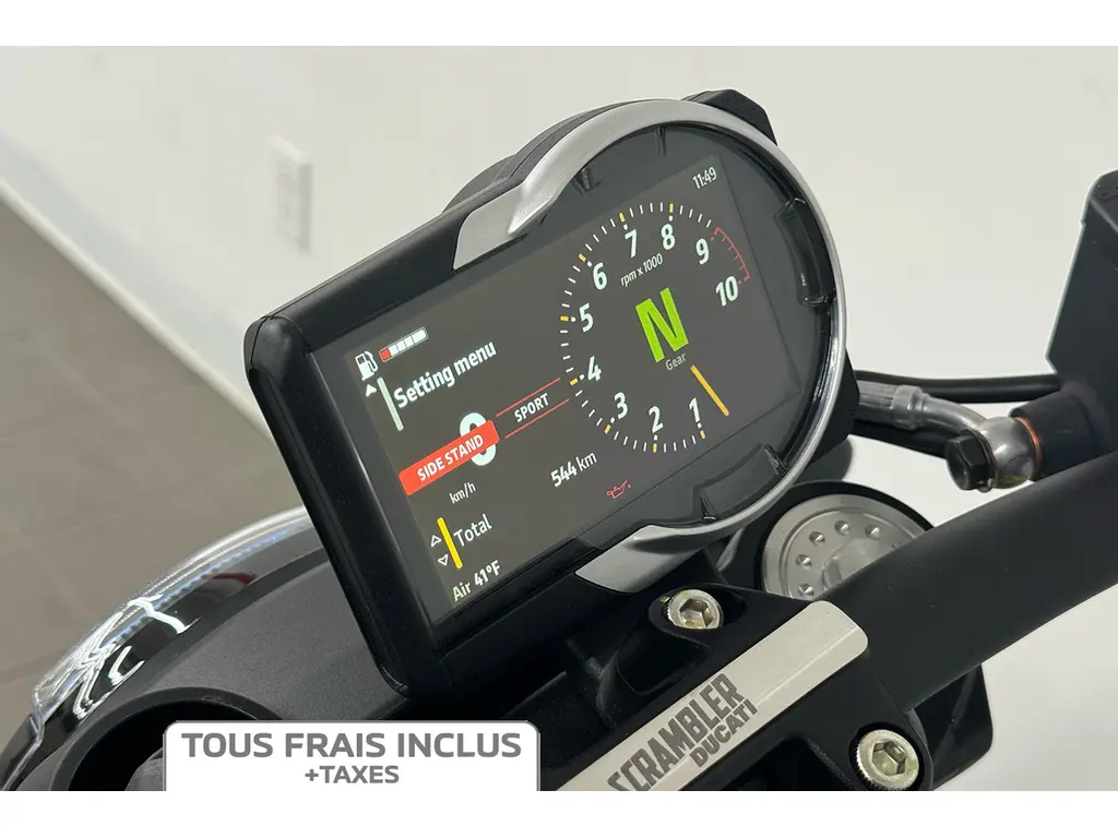 2024 Ducati Scrambler Nightshift - Frais inclus+Taxes