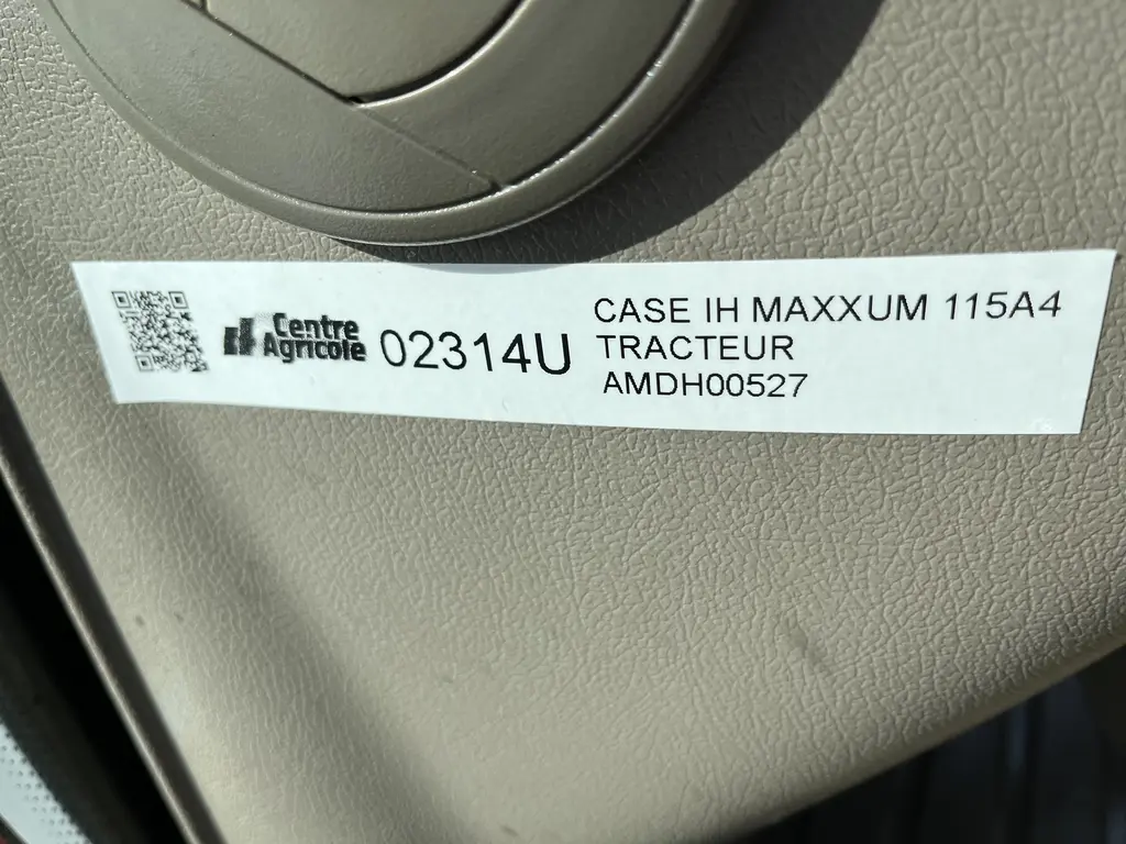 Case IH Maxxum 115 A4 2022