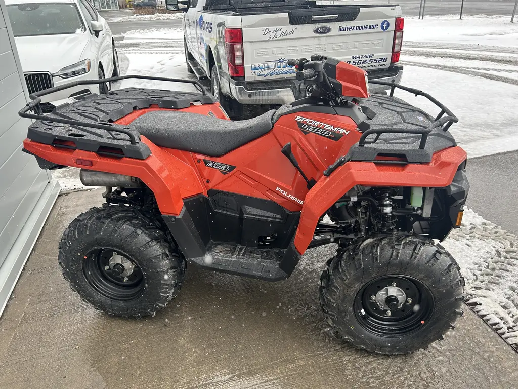 Polaris SPORTSMAN 450 HO EPS 2024 neuf à Matane Boutique de la Moto