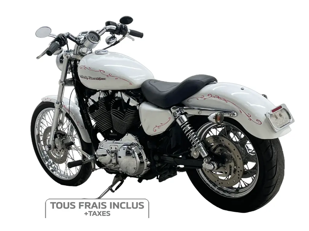 2007 Harley-Davidson XL1200C Sportster 1200 Custom - Frais inclus+Taxes
