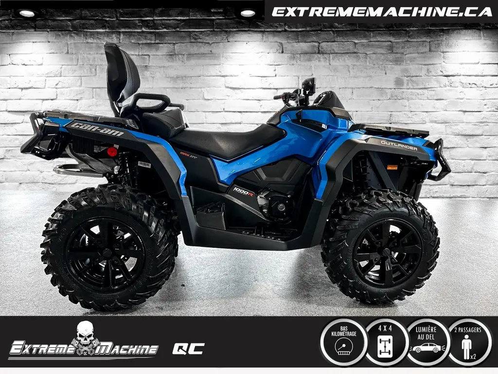 Can-Am OUTLANDER MAX XT 1000R SEULEMENT 663KM - COMME NEUF!!! 2023