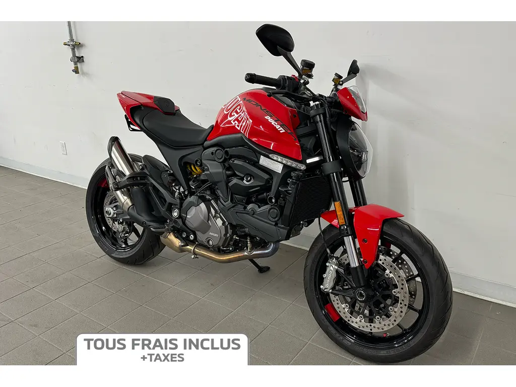 2022 Ducati Monster + - Frais inclus+Taxes