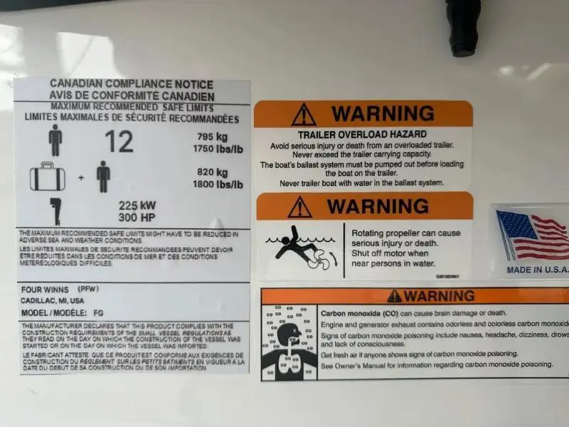 2023 Four Winns HD3 IO  M6.2L 300B