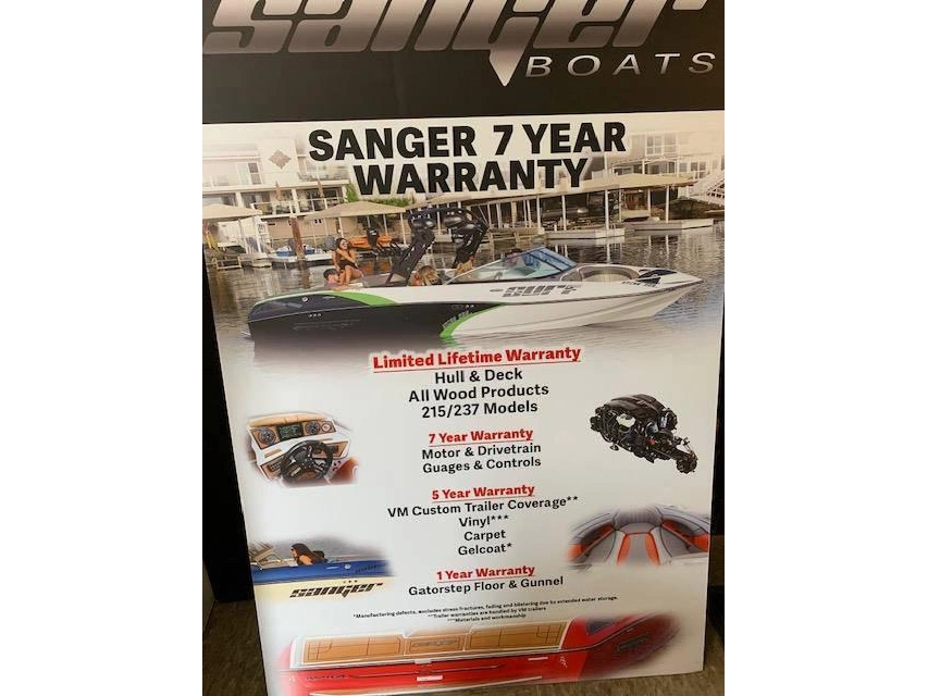 2023 Sanger V215 Sx Indmar 6.2l Raptor 400 alt