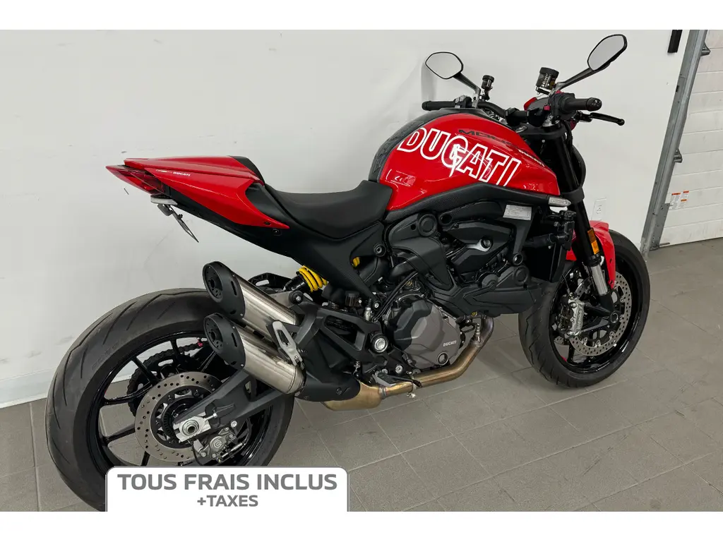 2022 Ducati Monster + - Frais inclus+Taxes