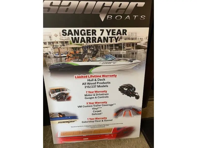 2023 Sanger V237 XTZ INDMAR 6.2L RAPTOR 400