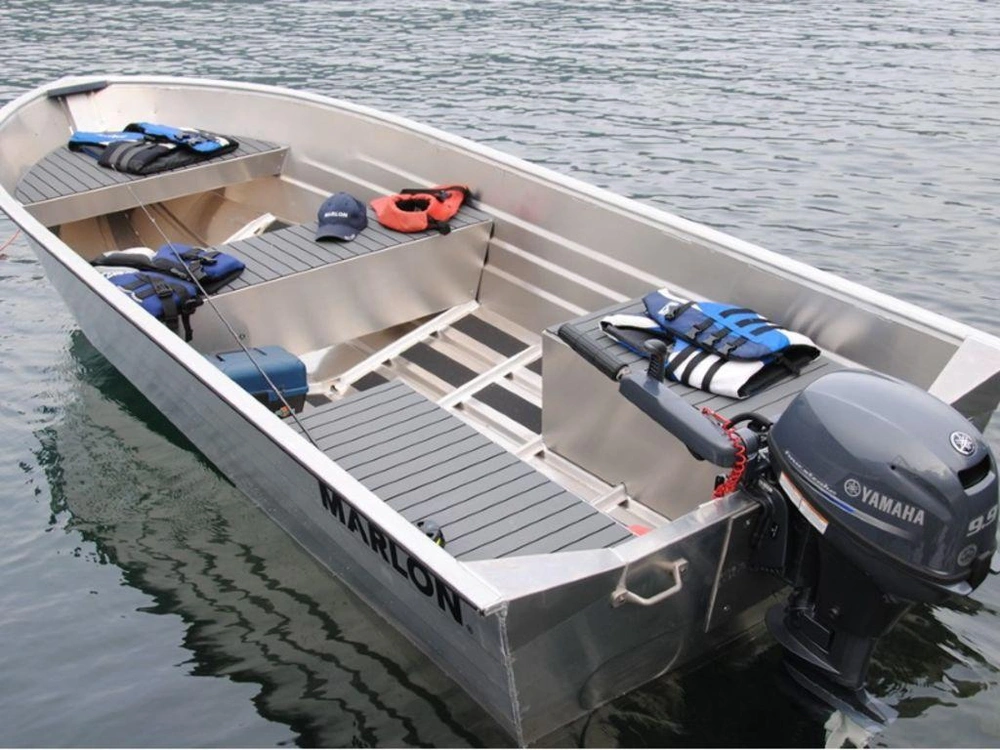 2021 Marlon 12' Utility Boat - 15" Transom, Anti Slip Floor, Eva On Seat, Rear Side Seats alt