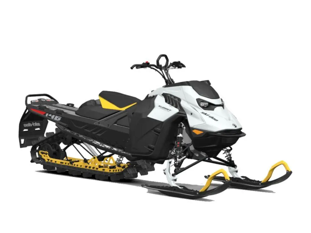 2024 Ski-Doo Summit® Adrenaline® Rotax® 850 E-TEC 146 ES H_Al Powder 2.5 Grey 