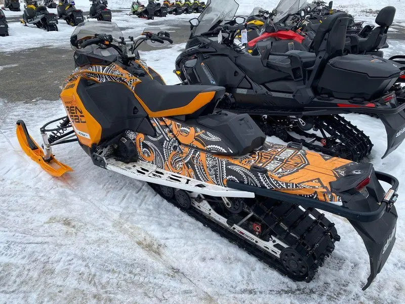 2017 Ski-Doo Renegade® X® ROTAX® 850 E-TEC® Black Ripsaw 1.25 REV-XS™