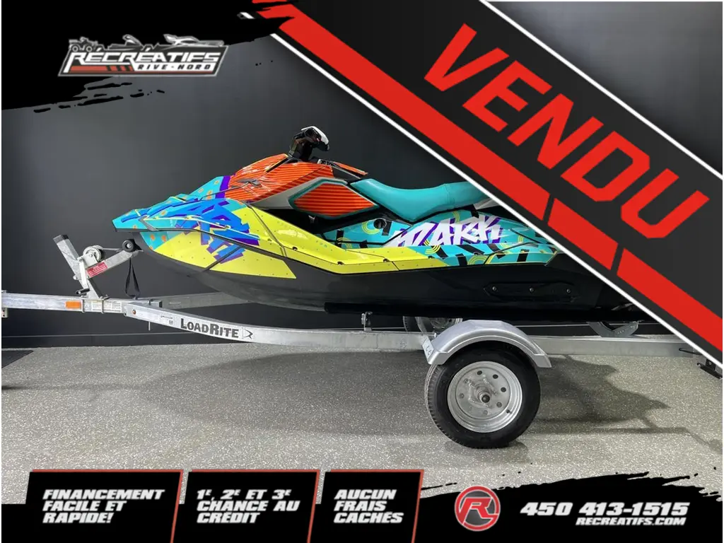 SEADOO SPARK 3UP H.O IBR **KIT GRAPHIQUE** 2018
