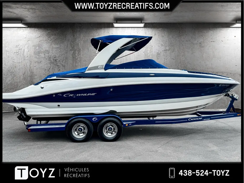 2016 Crownline 270 SS SERIES 350 MAG * 60 HEURES *