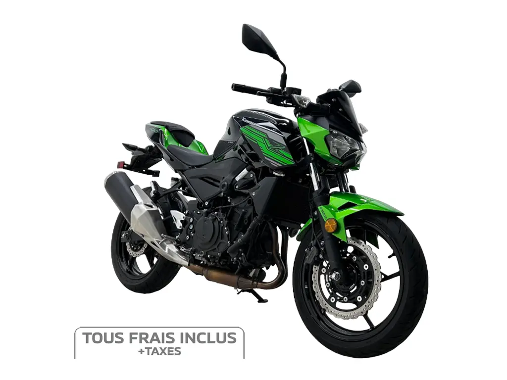 2019 Kawasaki Z400 ABS Frais inclus+Taxes