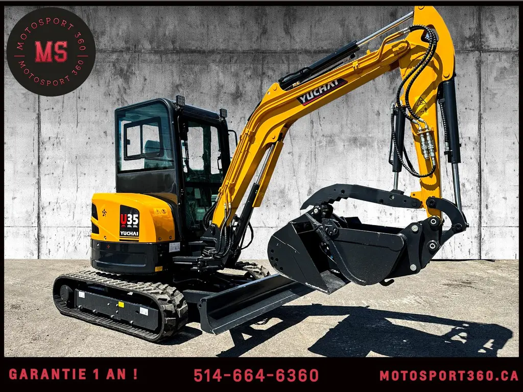 YUCHAI U35 EXCAVATRICE NEUVE !!! AUBAINE !!! 2025