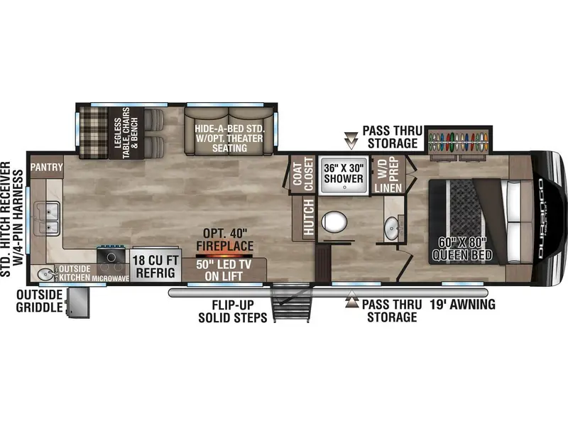 2025 KZ-RV Durango H-T D240RKD