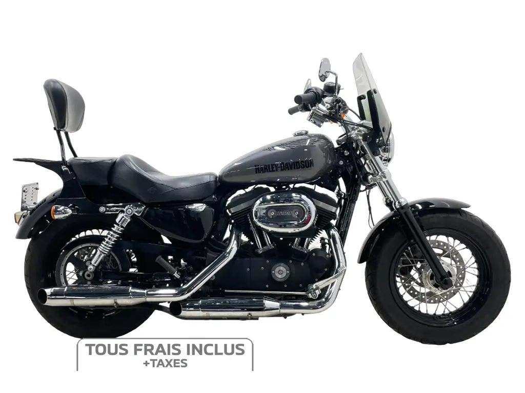 2014 Harley-Davidson XL1200C Sportster 1200 Custom - Frais inclus+Taxes