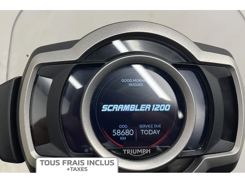 2019 Triumph Scrambler 1200 XE - Frais inclus+Taxes