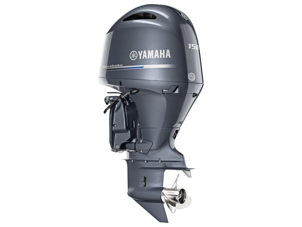 2023 Yamaha 150 Hp Remote (digital) 25" X-long, Pwr T&t alt