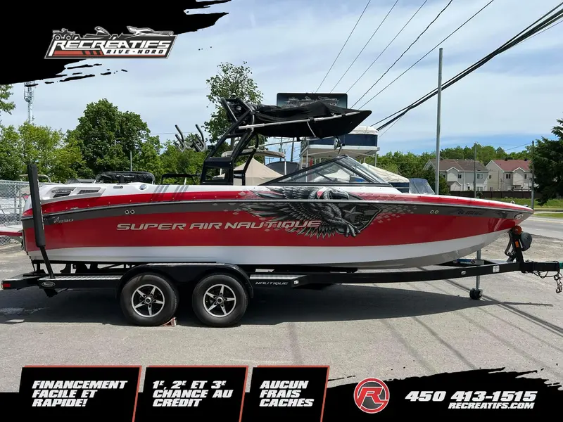 2012 SUPER AIR NAUTIQUE TEAM 230 **MODELE 23 PIEDS RARE SUR LE MARCHÉ**