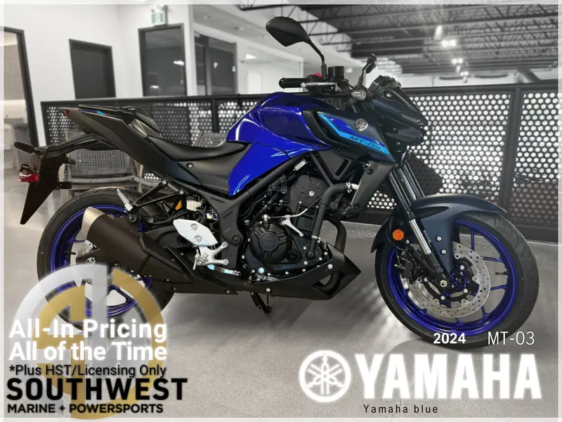 2024 Yamaha MT-03 • All-In Pricing