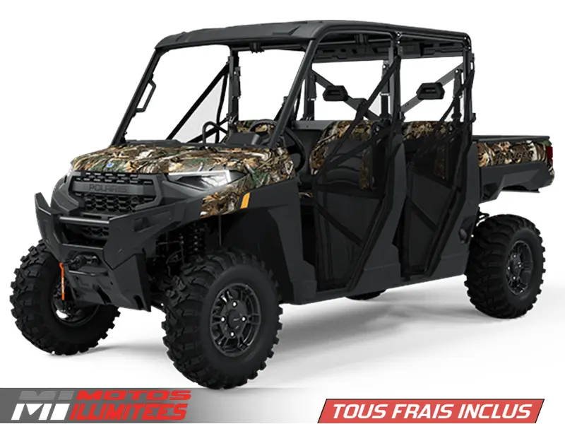 2025 Polaris Ranger Crew XP 1000 Premium Pursuit Frais inclus+Taxes