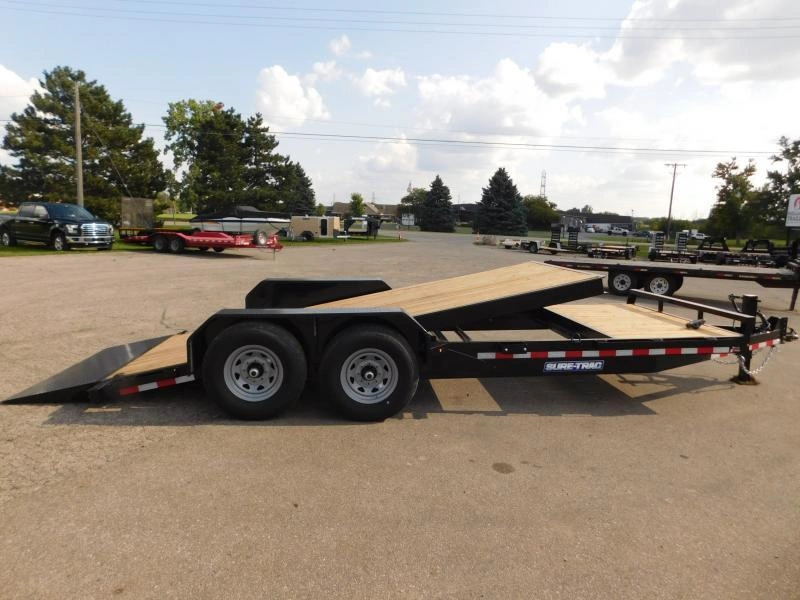 Sure-trac Tilt Bed 7x18+4 14k Remorque A Bascule 2023 alt