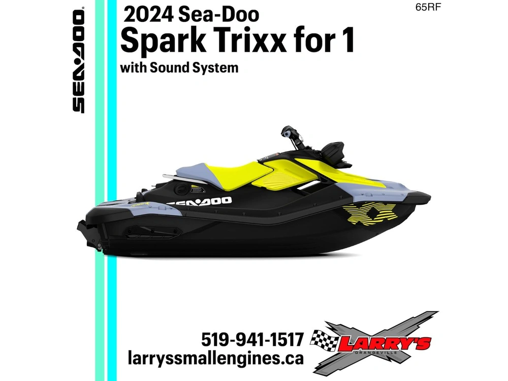 2024 Sea-doo Spark Trixx For 1 With Audio 65rf alt