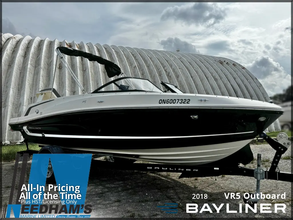 2018 Bayliner VR5 Outboard 